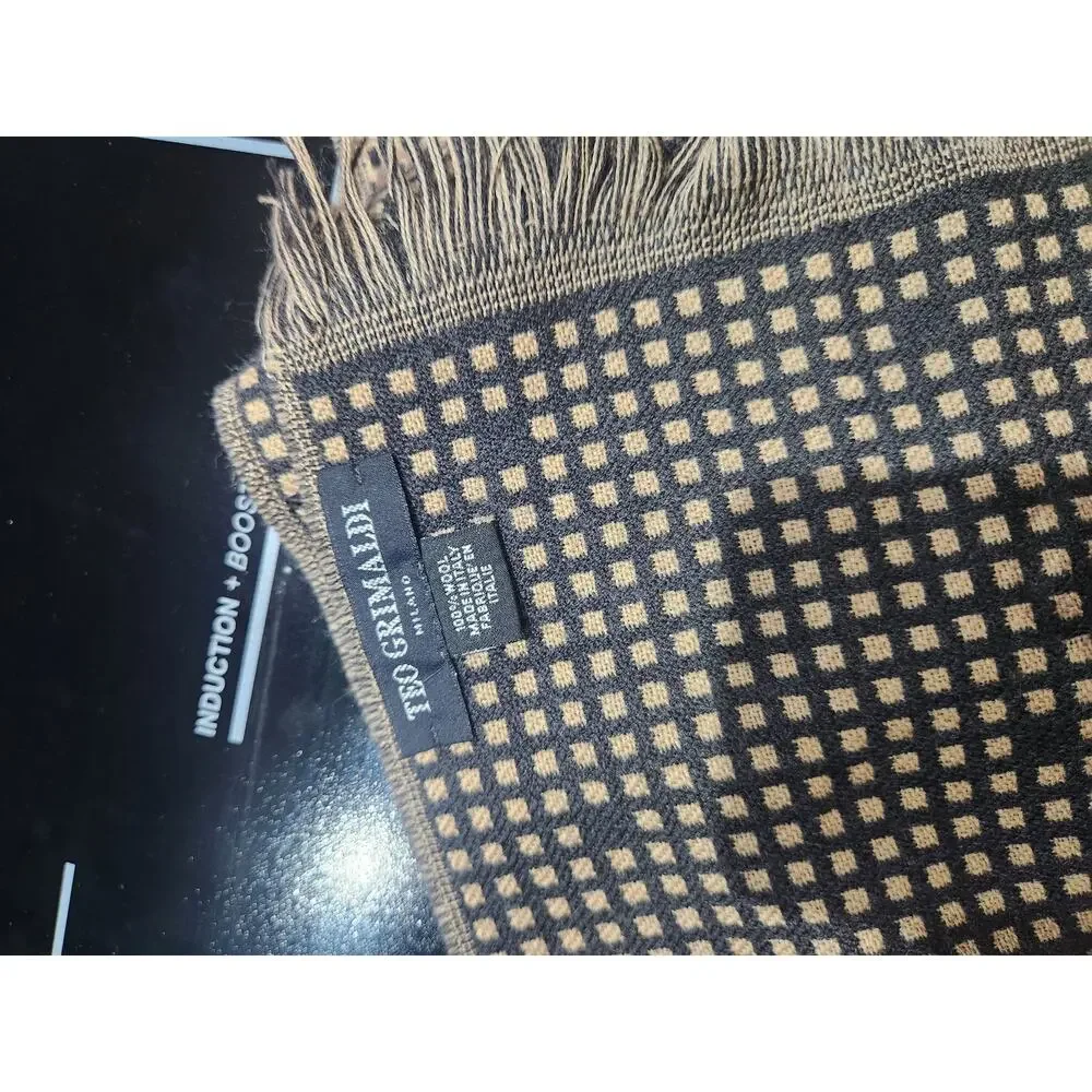 Teo Grimaldi Milano men's scarf wool